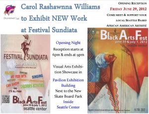 Carol Rashawnna Williams To Exhibit At Seattle Center